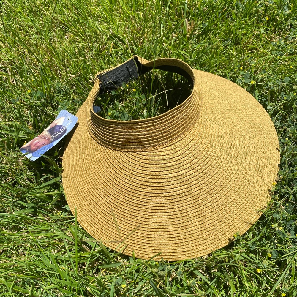 Straw Visor - image 1